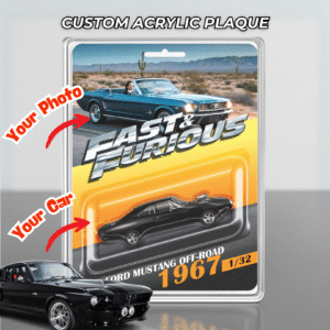 Personalized Car Figure Acrylic Plaque