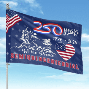 America 250th Anniversary US Semiquincentennial Flag