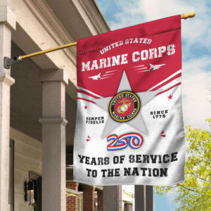 United States Marine Corps 250th Anniversary Flag