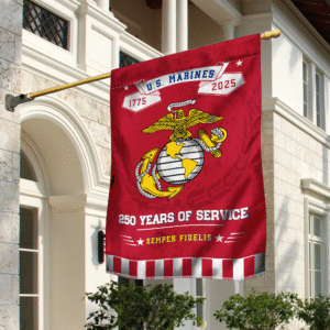 United States Marine Corps 250th Anniversary Flag
