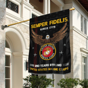 United States Marine Corps 250th Anniversary Flag